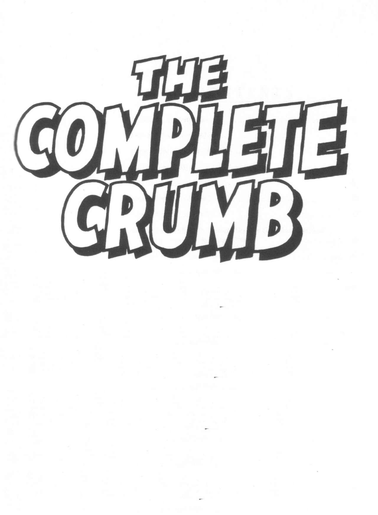 The Complete Crumb Comics #2 page 3 full