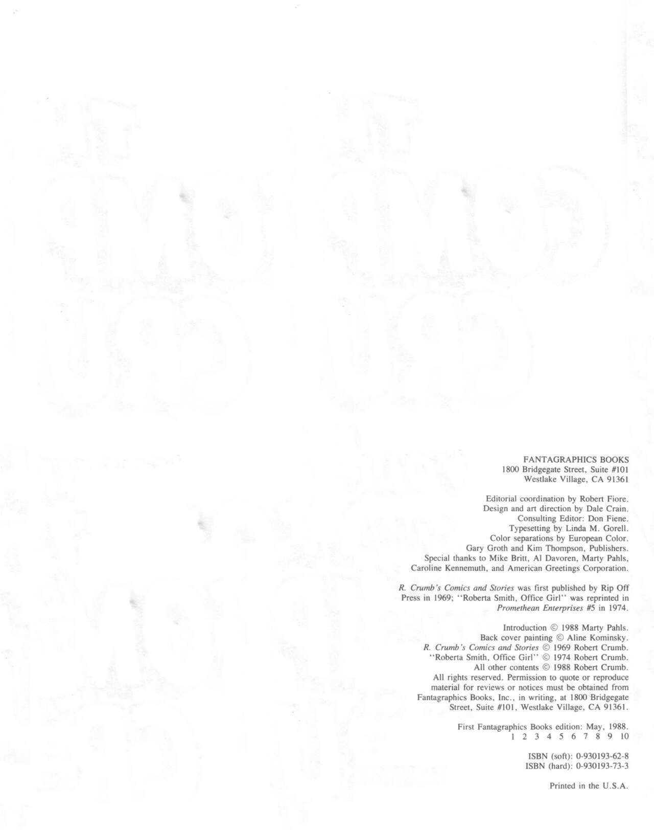 The Complete Crumb Comics #2 page 5 full
