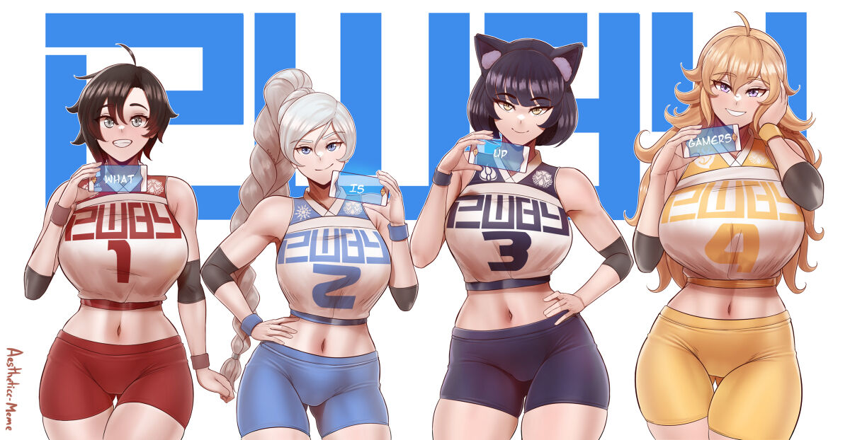 Workout with RWBY page 1 full