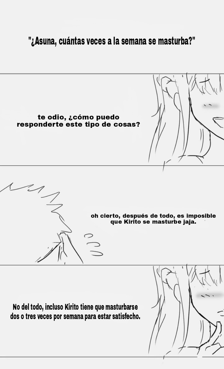 Asuna atrapada en el mundo del juego. page 6 full