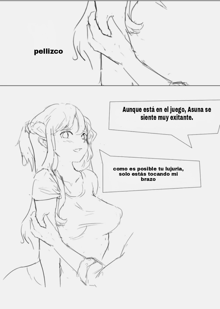 Asuna atrapada en el mundo del juego. page 8 full