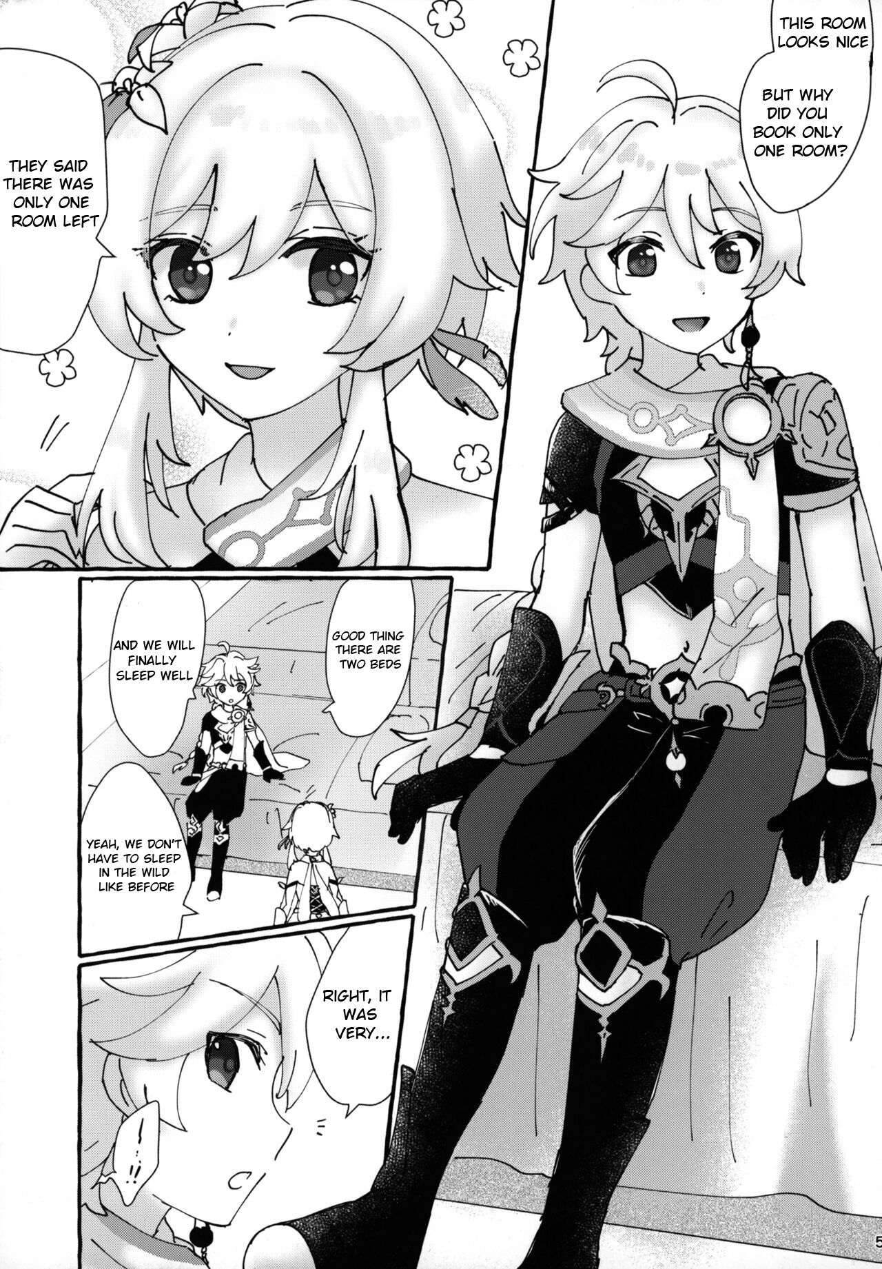 Futari de Manegoto. page 5 full