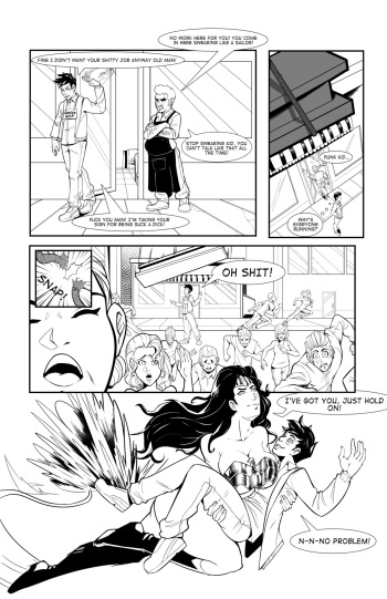 Wonder Woman FOSE cover