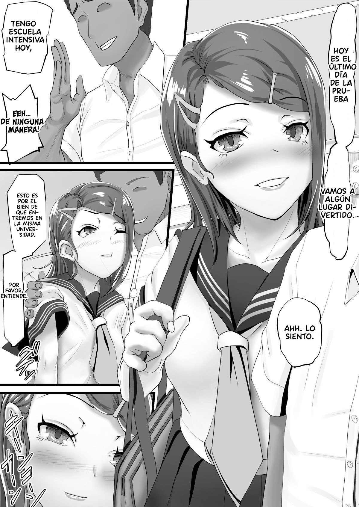Tani Busoku de Shinkyuu Dekinai!? Namaiki na Oshiego Gal o Ecchi de Hoten! page 3 full