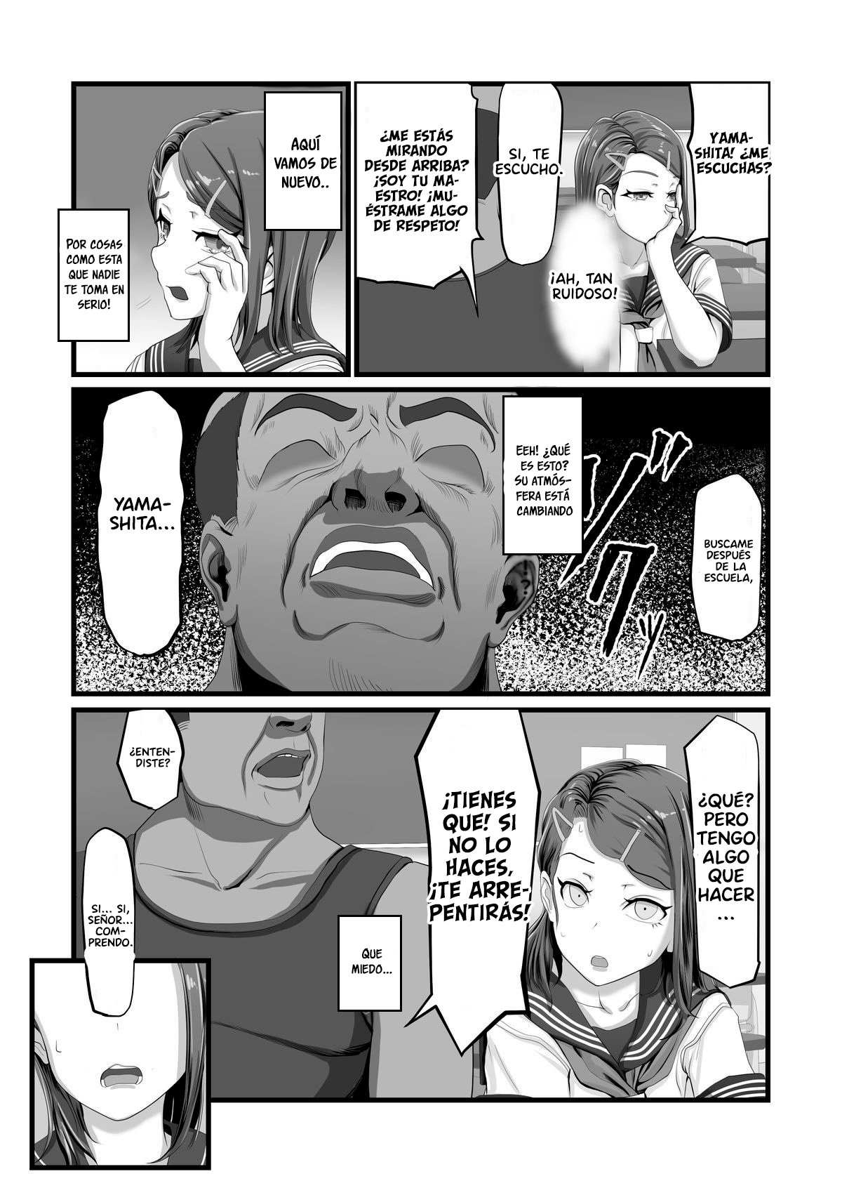 Tani Busoku de Shinkyuu Dekinai!? Namaiki na Oshiego Gal o Ecchi de Hoten! page 5 full