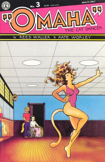 Omaha: The Cat Dancer #03 cover