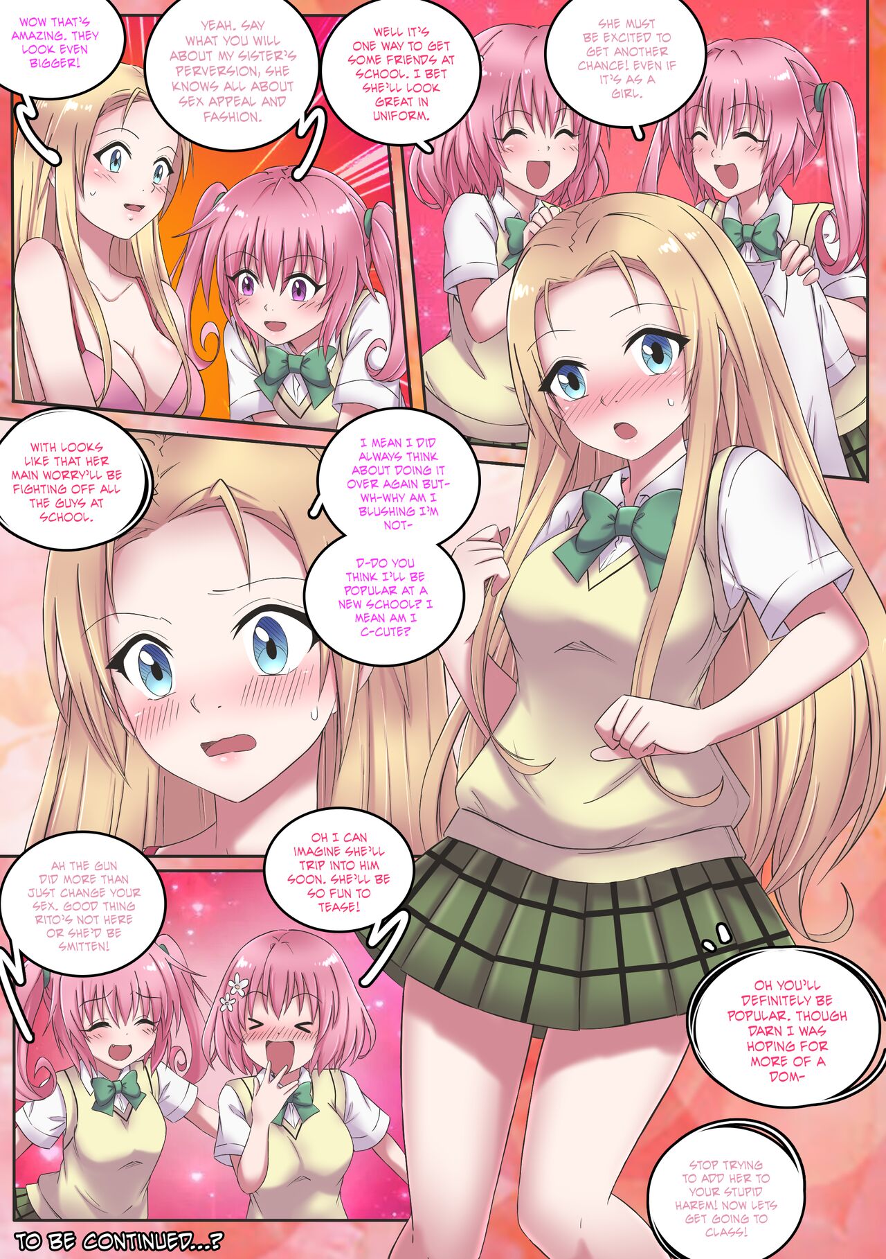 To Love Ru Spin off: PalominoX page 7 full