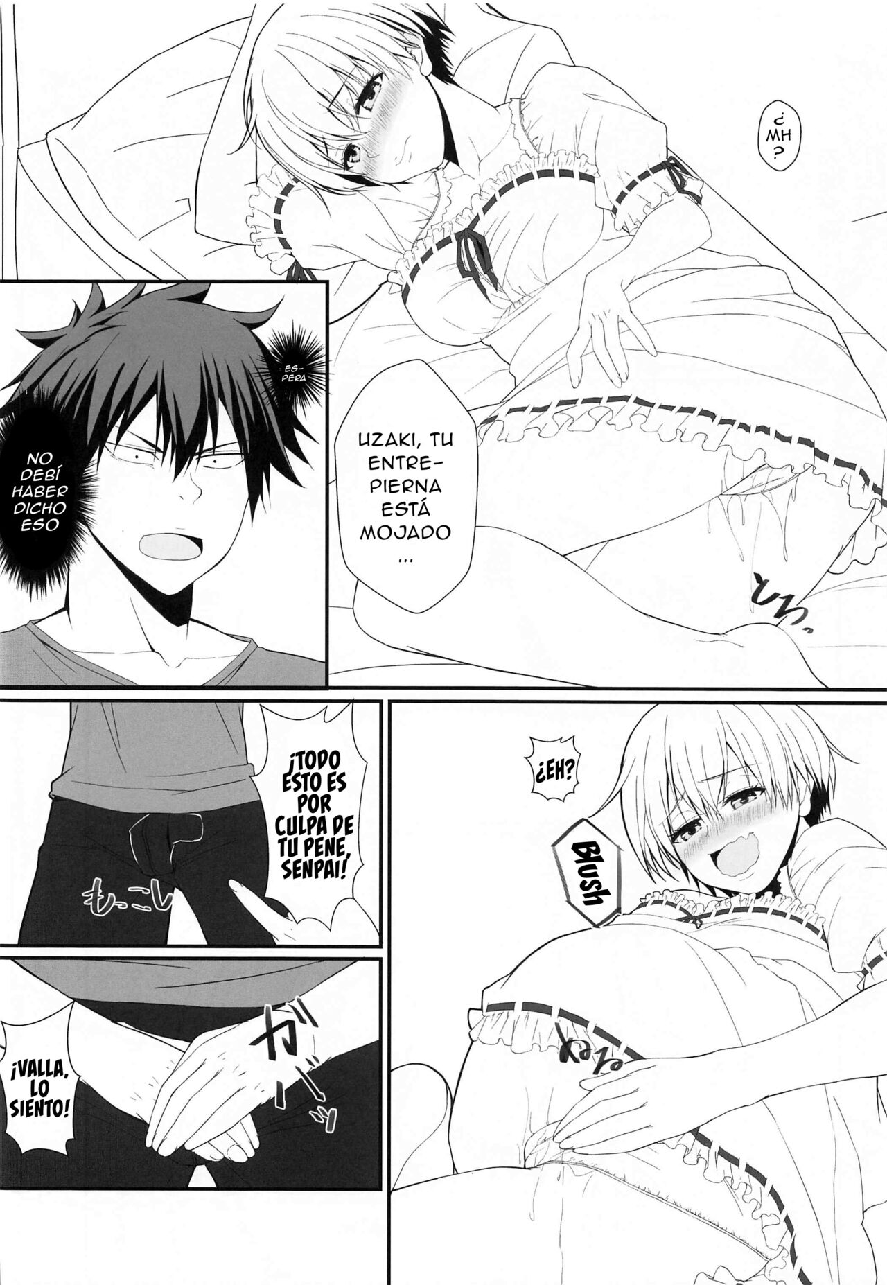 Uzaki-chan wa Senpai to H Shitai! | Uzaki-chan Quiere Tener Sexo Con Senpai! page 5 full