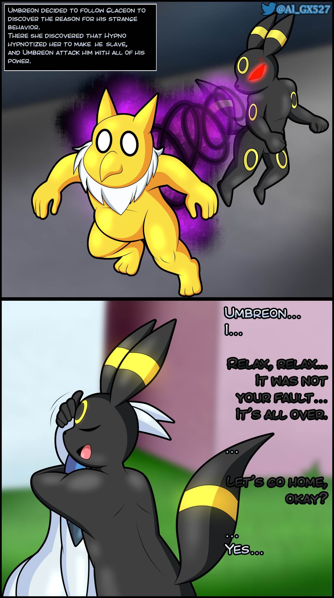 Glaceon Maid: Bad/Good ending page 6 full