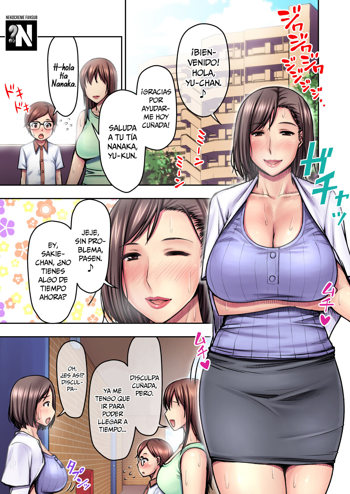 Nigate na Kansai no Oba-san ni Azukerareta Atsui Atsui Natsu no Yoru | Una Calurosa y Candente Noche Bajo la Custodia de mi Atrevida Tía de Kansai page 2 full