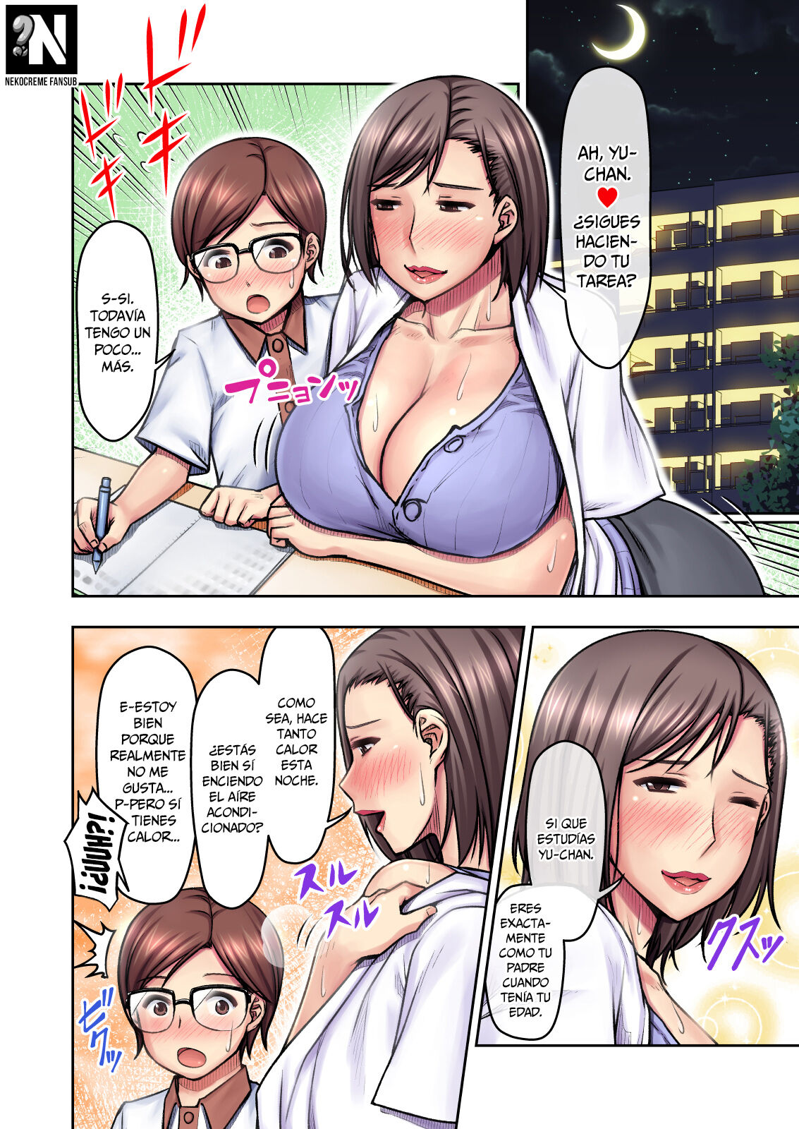 Nigate na Kansai no Oba-san ni Azukerareta Atsui Atsui Natsu no Yoru | Una Calurosa y Candente Noche Bajo la Custodia de mi Atrevida Tía de Kansai page 5 full
