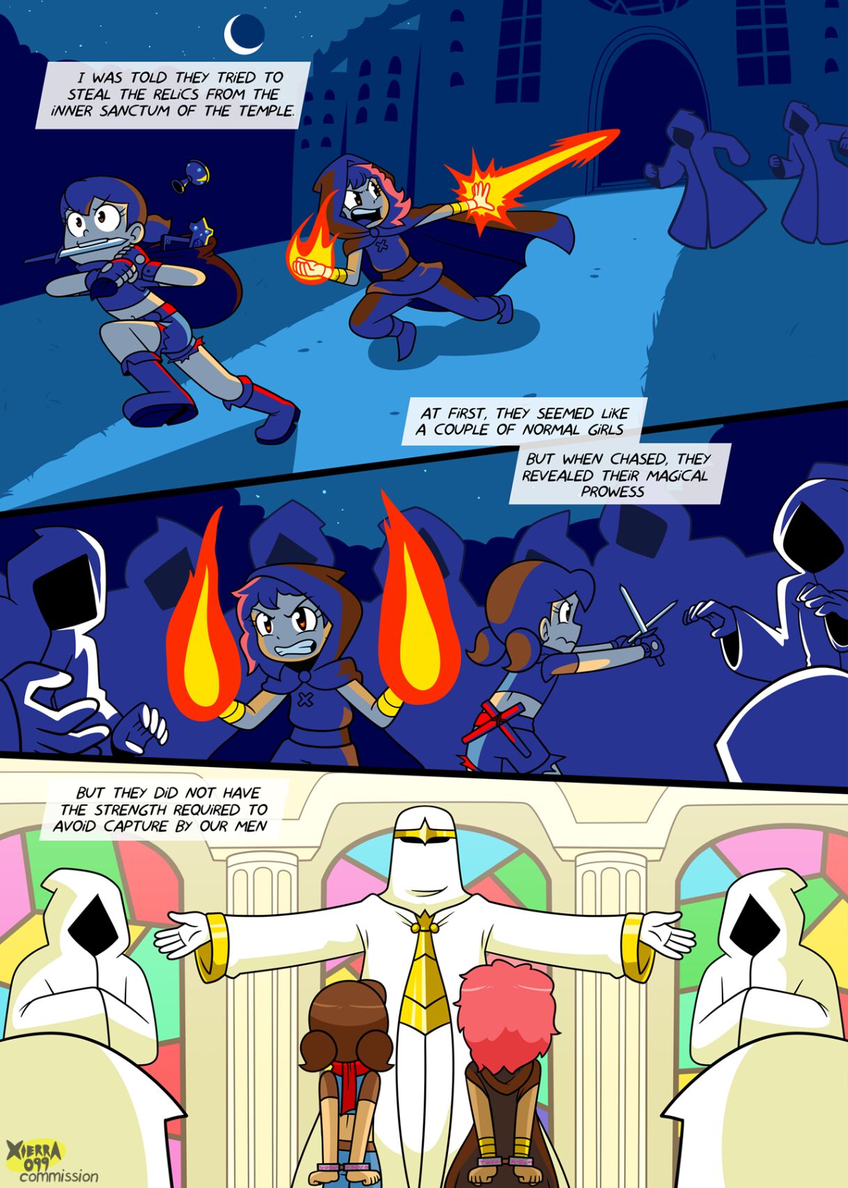 Lovin'Sis commission comic page 1 full