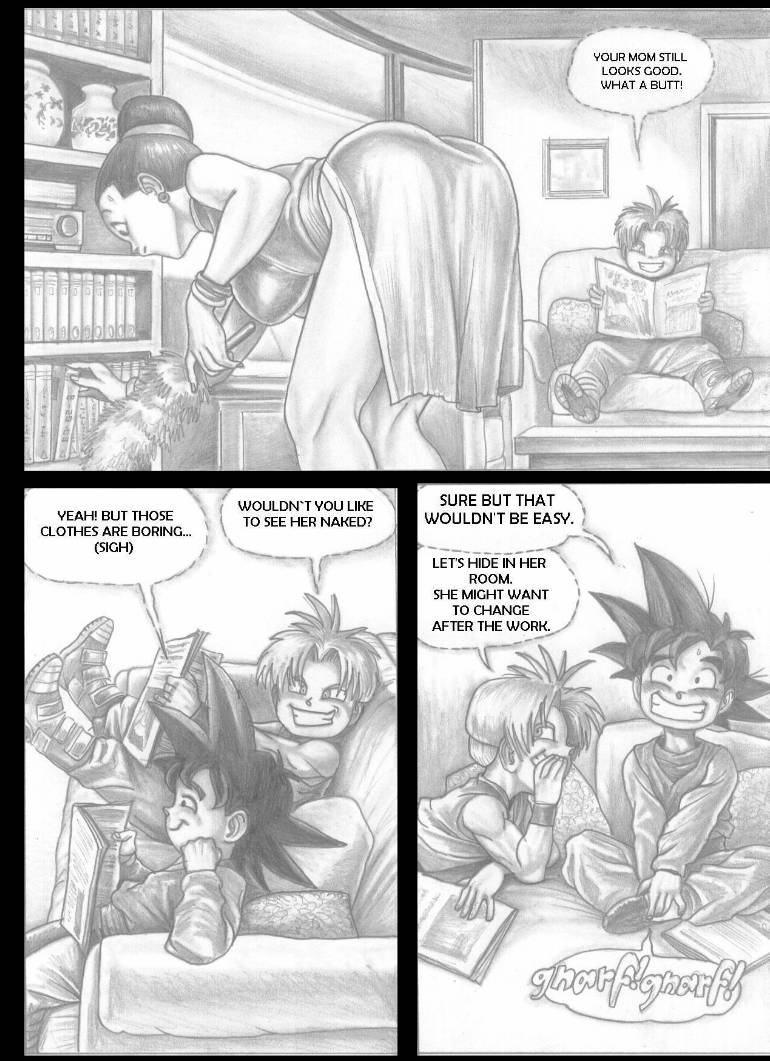 Kamehasutra - Chapter 1 - Sketch page 4 full