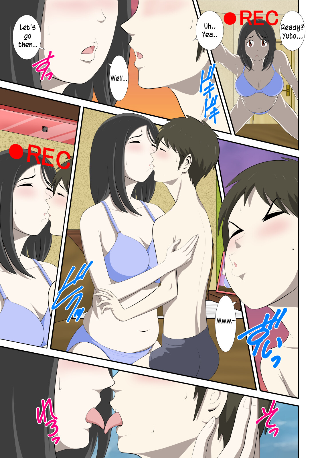 Toaru Jijou kara SEX Suru Hame ni Nari, Hontou ni Hamechatta Toaru Oyako no Ohanashi | Mother and son pushed into having sex... page 2 full