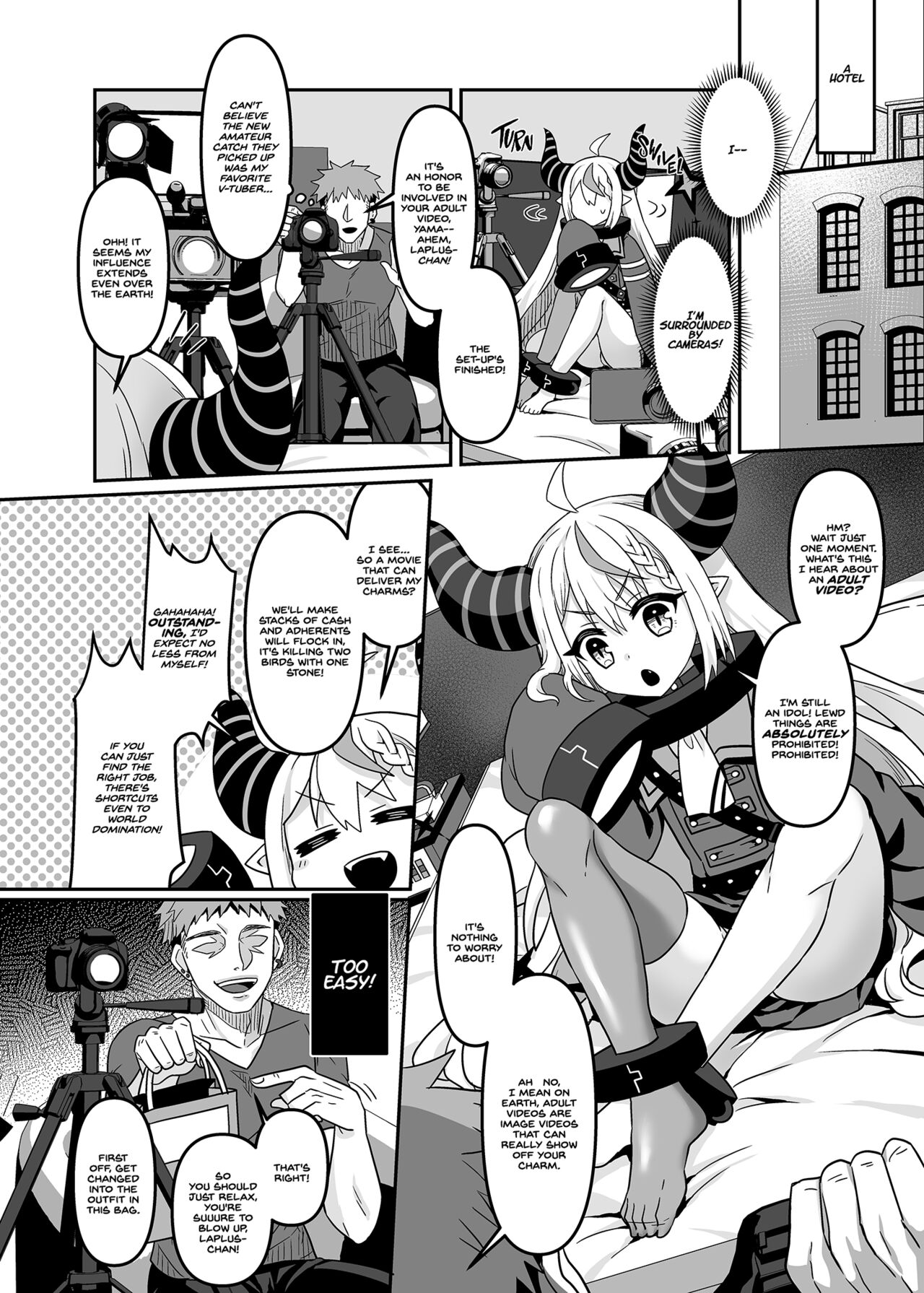 H￮LOX Himitsu Kessha Keiei no Susume 01 | How to operate Secret Society H○LOX-01 page 7 full