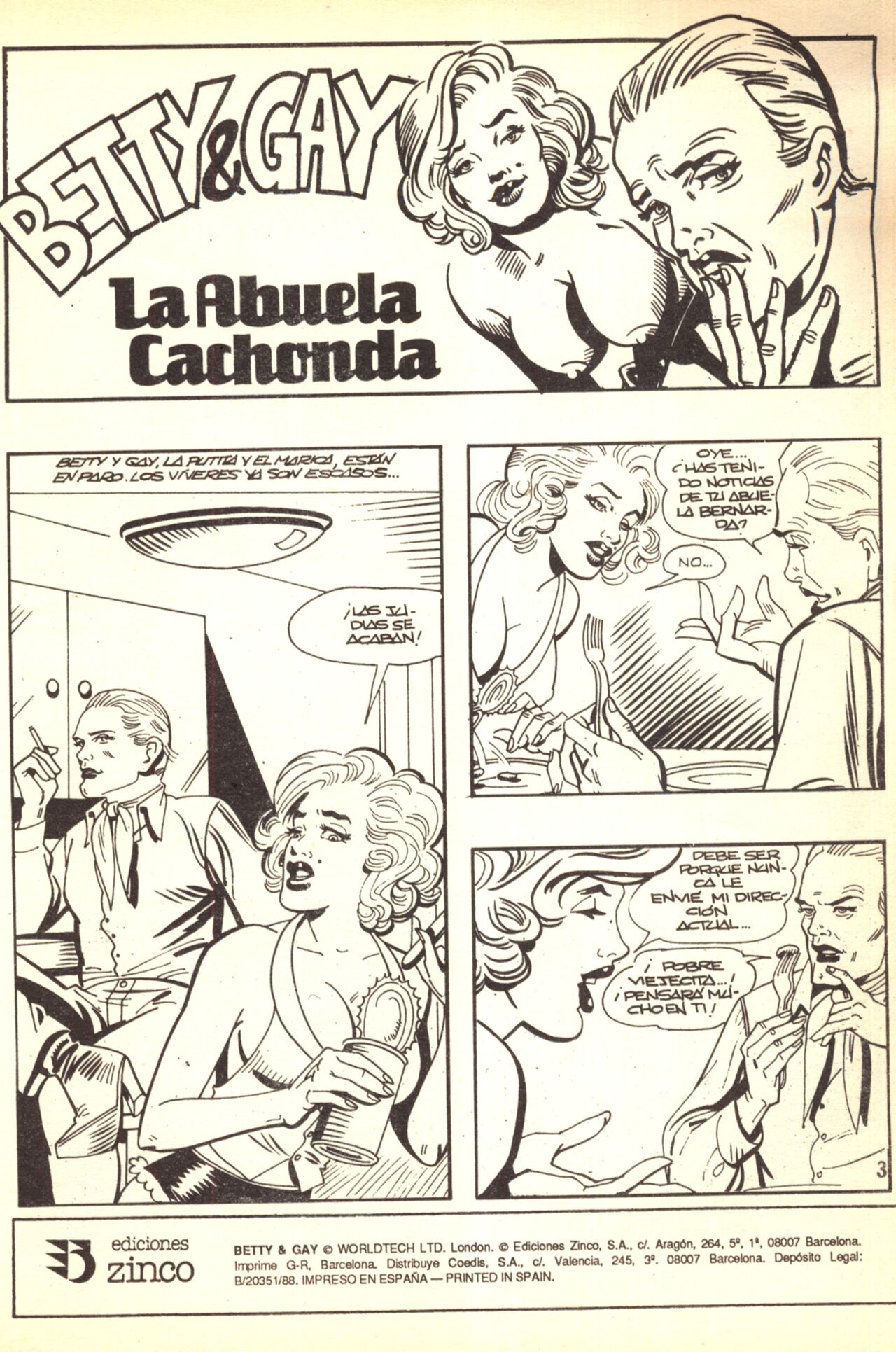 Betty &amp; Gay 7 La abuela cachonda page 3 full