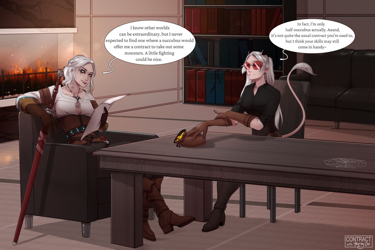 Contract with Ciri page 1 full