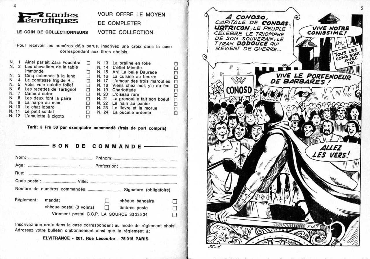 Elvifrance - Contes féérotiques 25 - Les caprices d'Ariane page 3 full