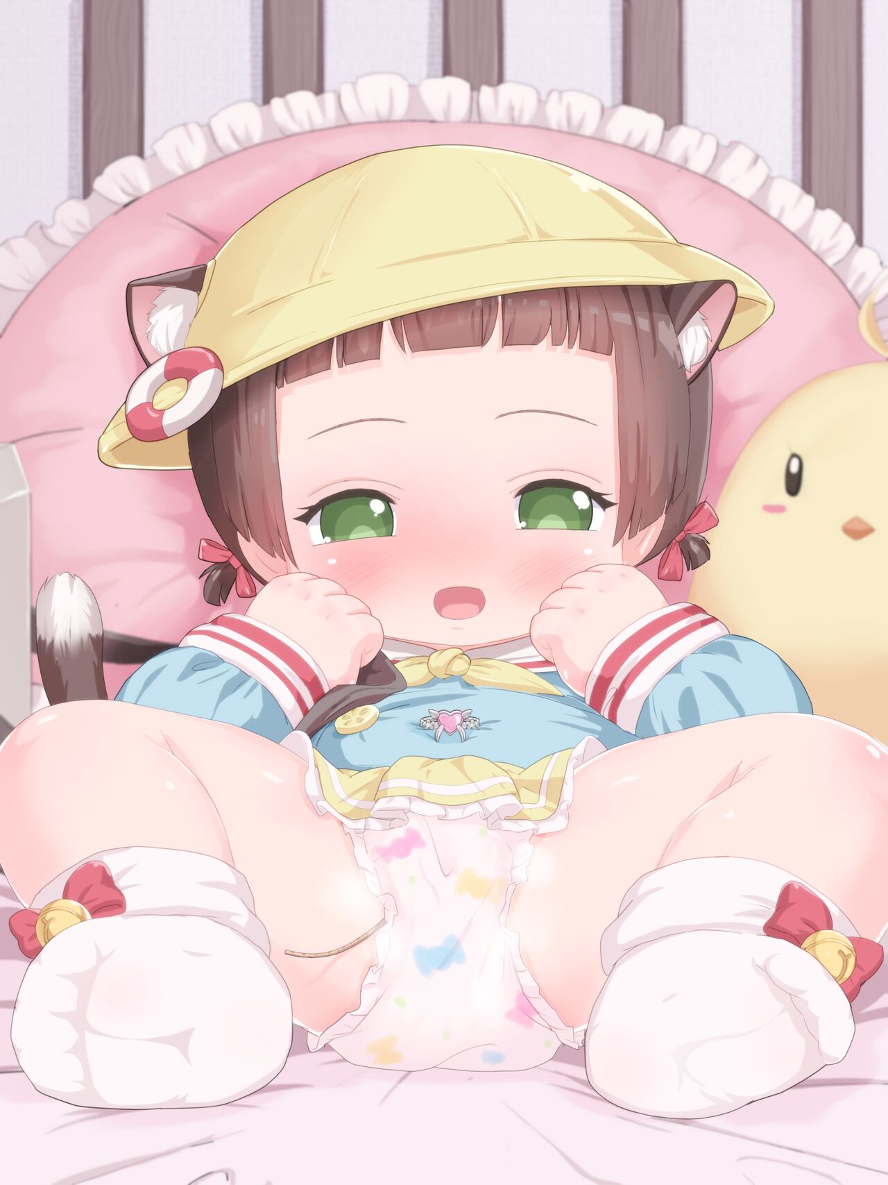 乳児の睦月と仲良しセックス 断面文字無し差分 page 1 full