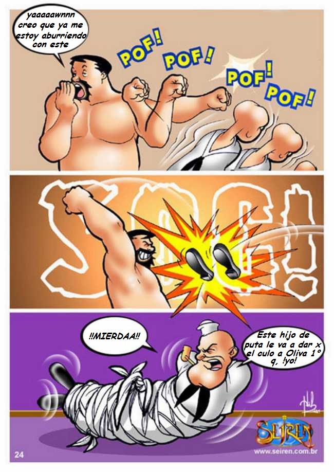 Popeye , Brutus y el &quot;Ano&quot; de Olivia ...!!!