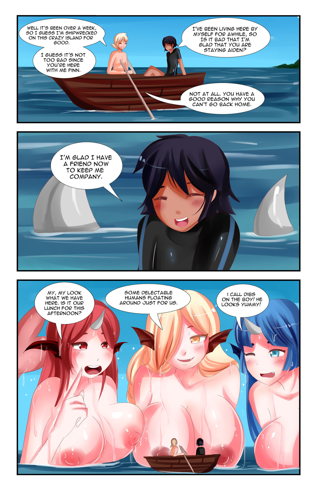 Kinky Kawaii Club Fishy Meal page 2 full