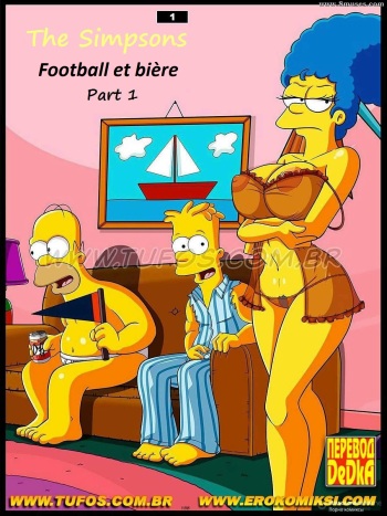 Les Simpsons 1 - Football et bière cover