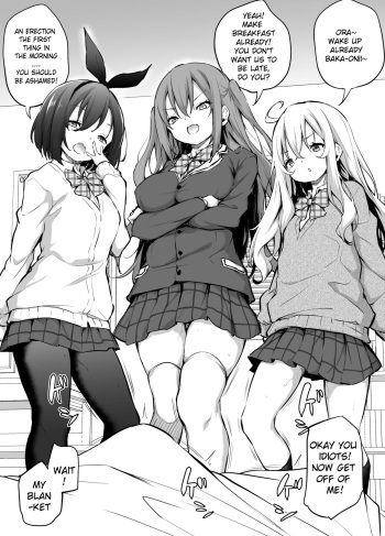 Namaiki Sanshimai ni Okosareru Asa cover