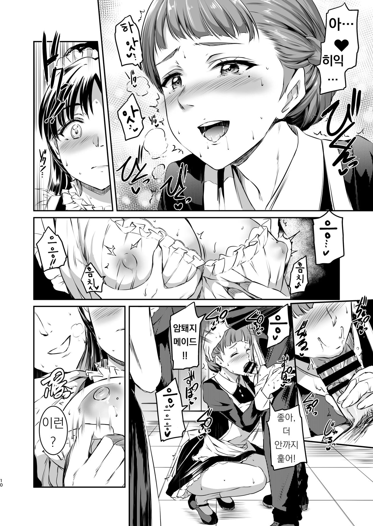 Hazuki-ke no Maid Jijou | 하즈키 가의 메이드 사정 page 10 full