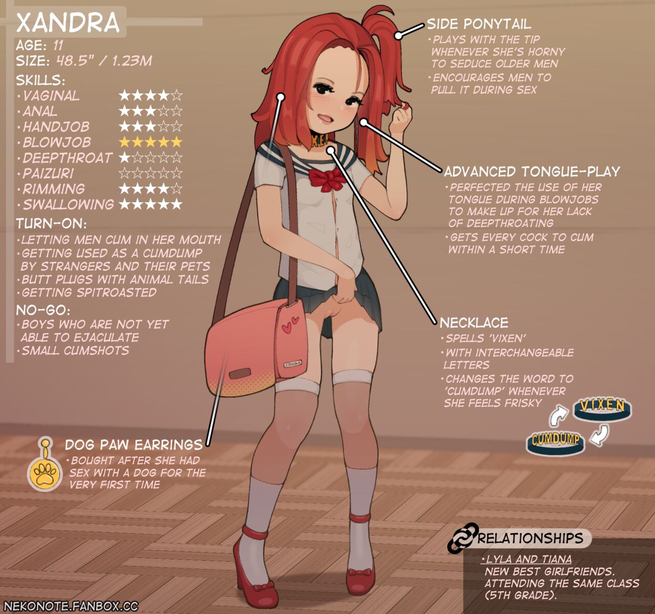 Loli Bitch Xandra page 6 full