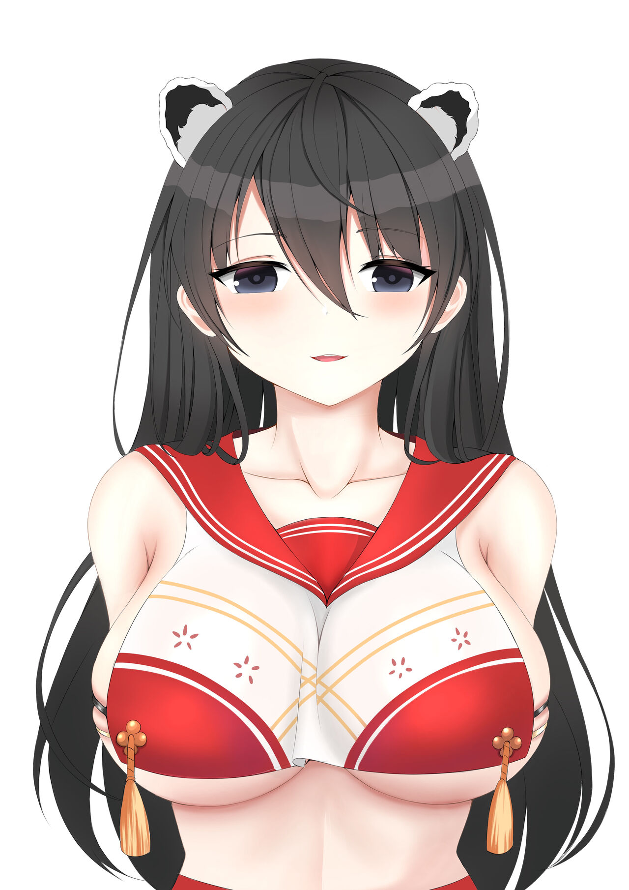 large breasts, huge breasts, breasts ／ 츠바키 page 1 full