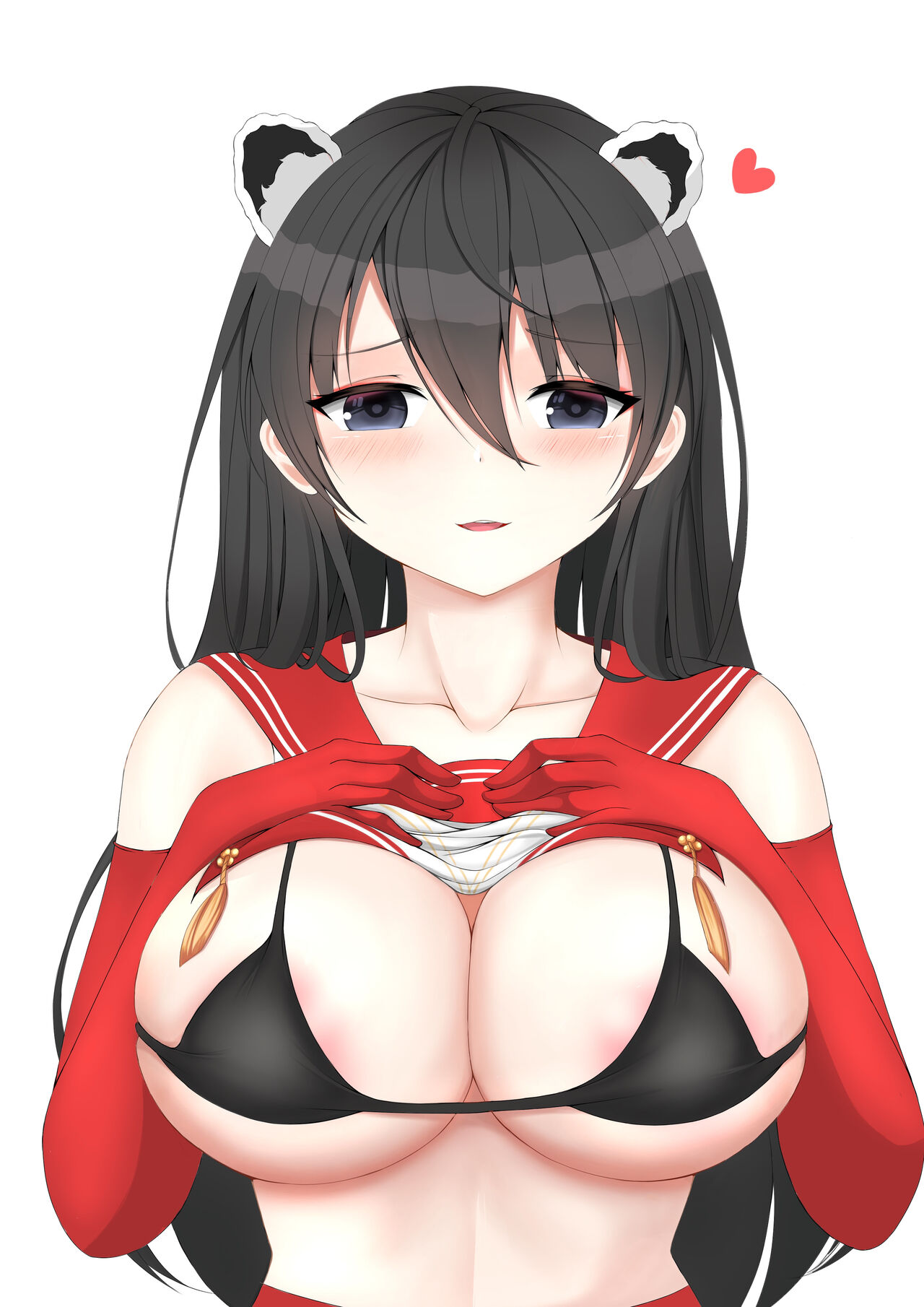 large breasts, huge breasts, breasts ／ 츠바키 page 4 full