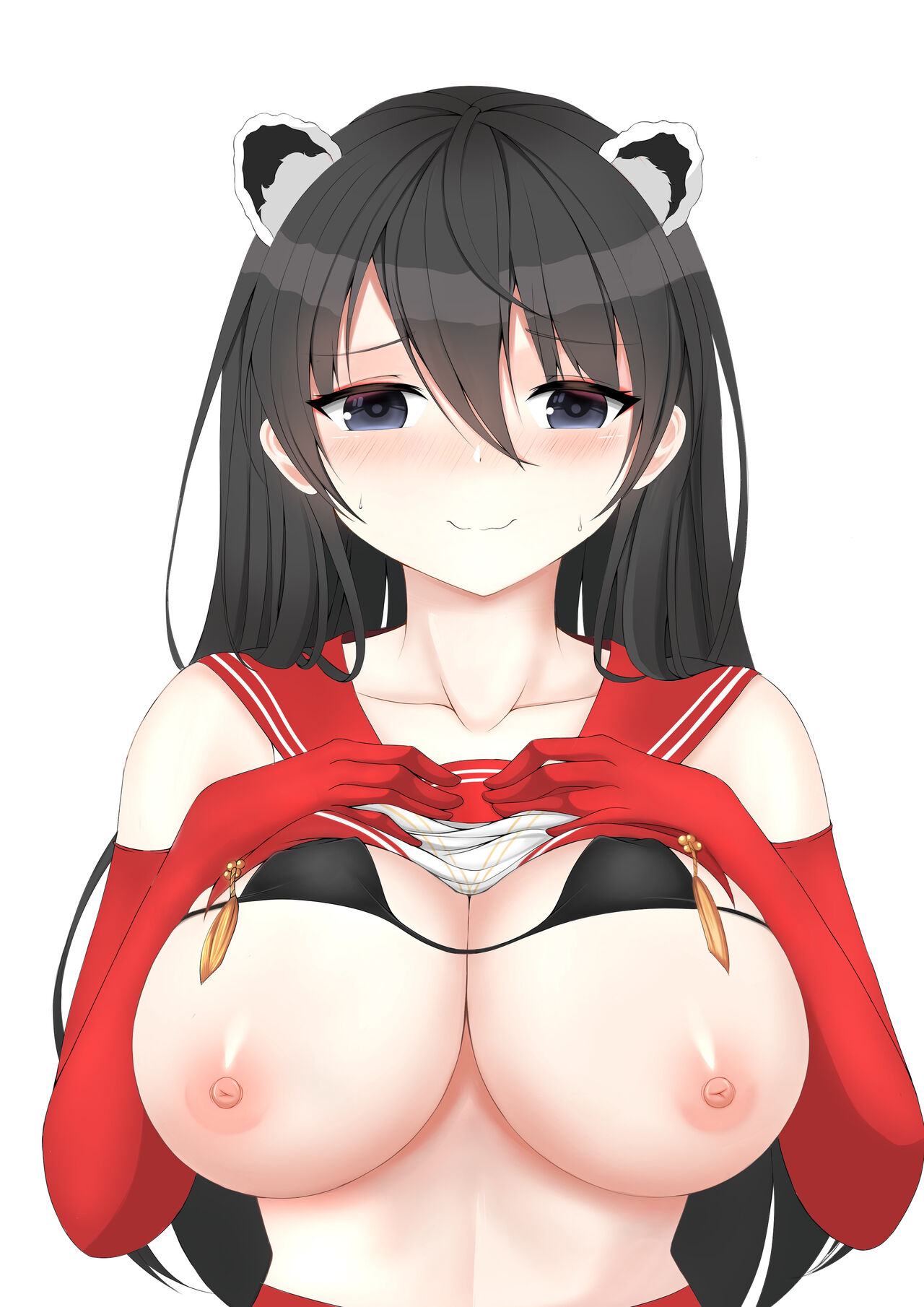 large breasts, huge breasts, breasts ／ 츠바키 page 5 full