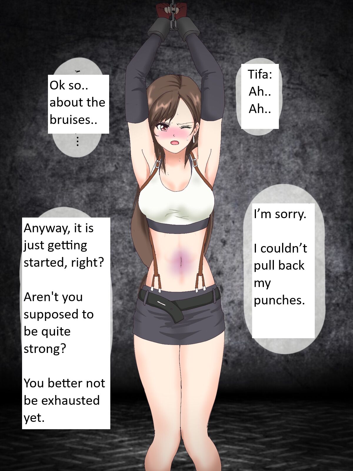 Tifa's Hanging Torture page 4 full