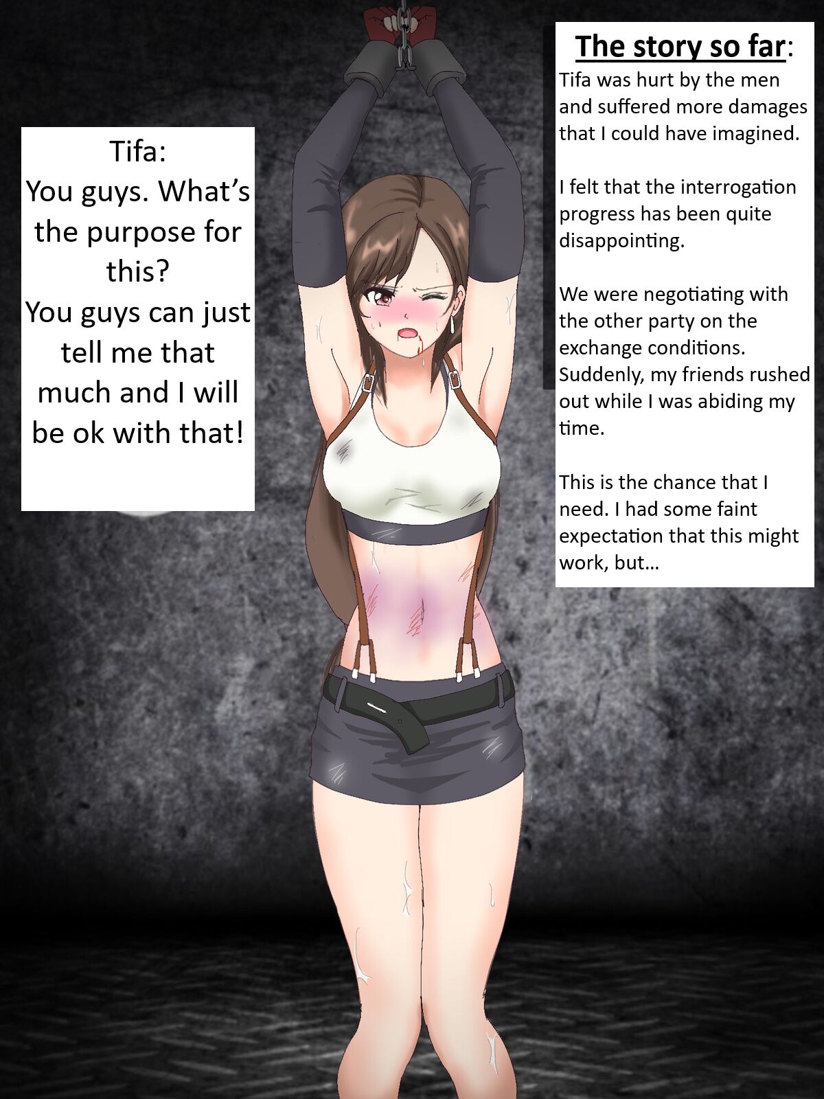 Tifa's Hanging Torture page 7 full