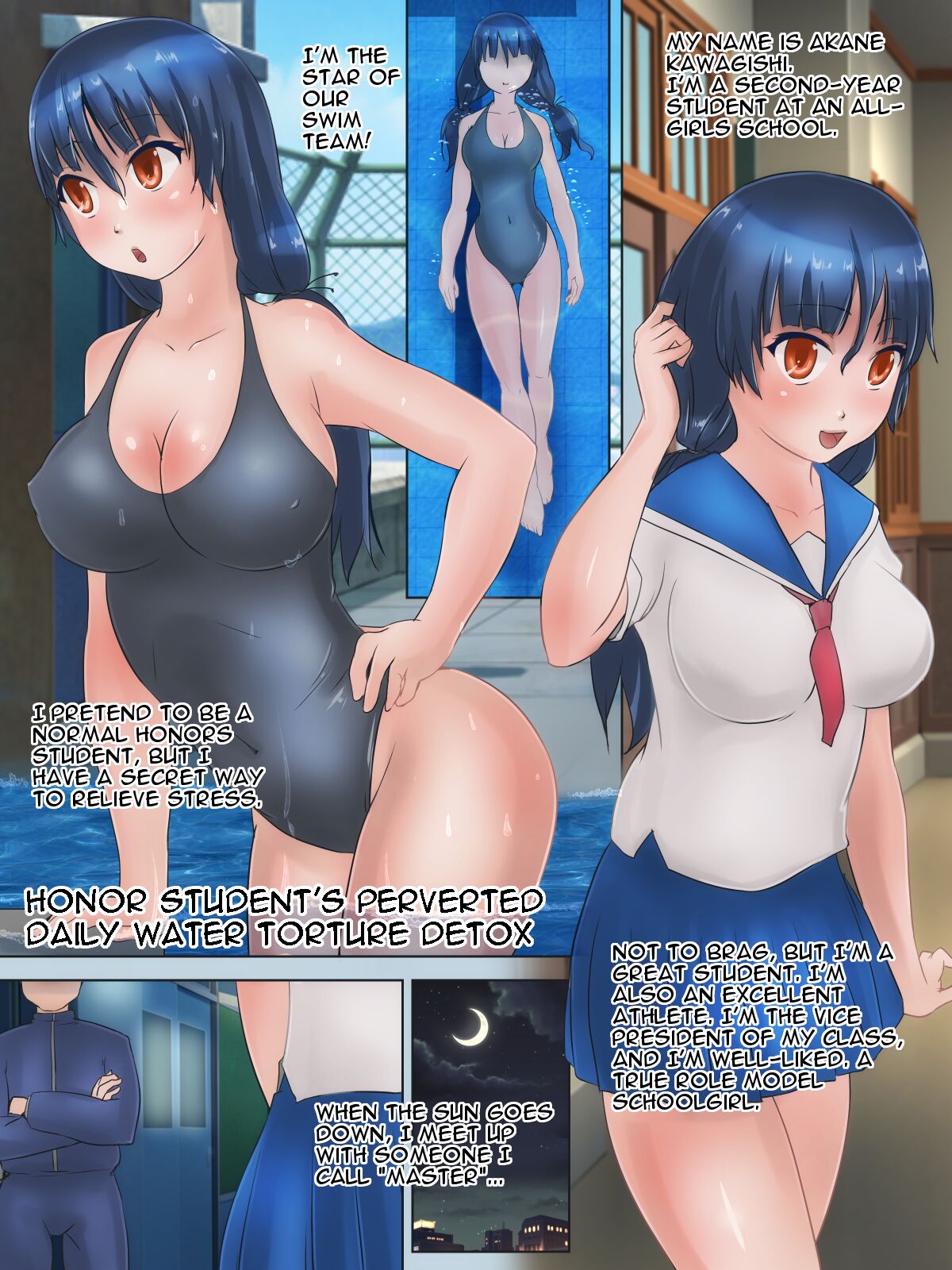 Yūtōsei joshi no mizuzeme hentai detokkusuna nichijō page 1 full