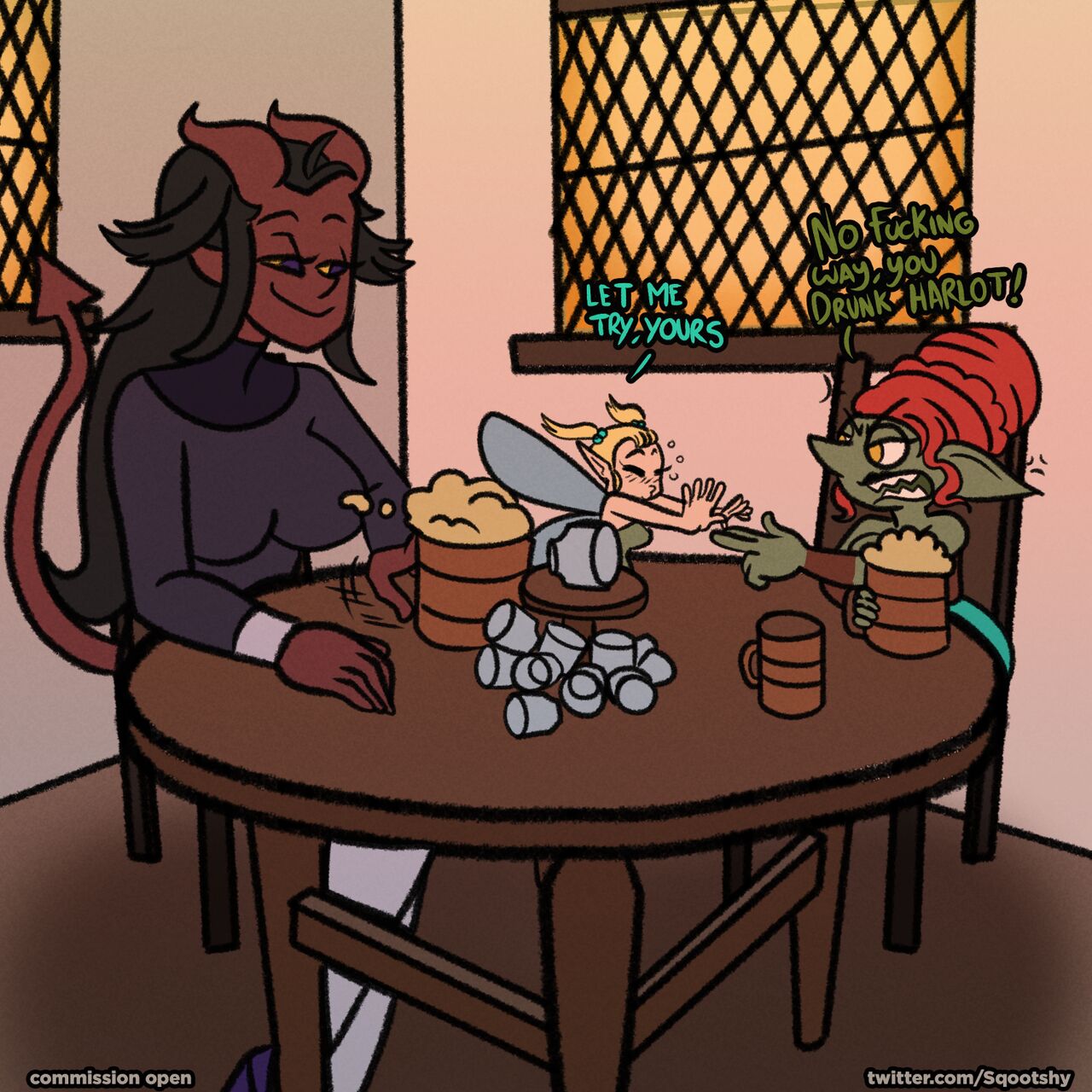 Comic - trouble trio page 3 full