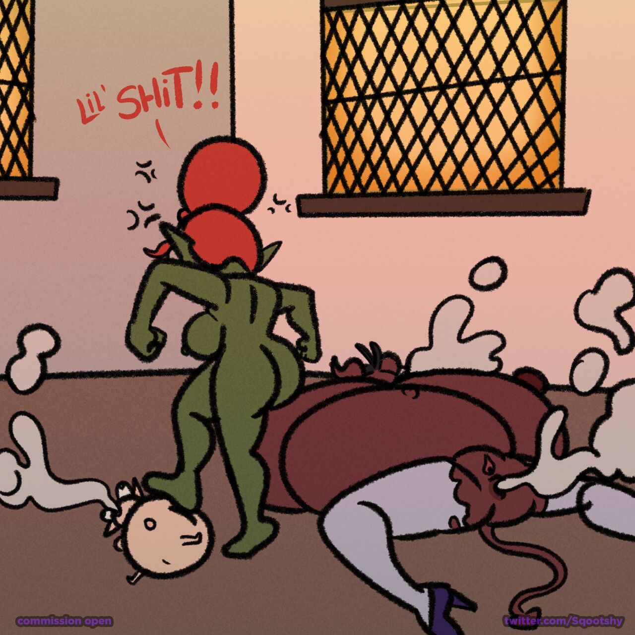 Comic - trouble trio page 8 full