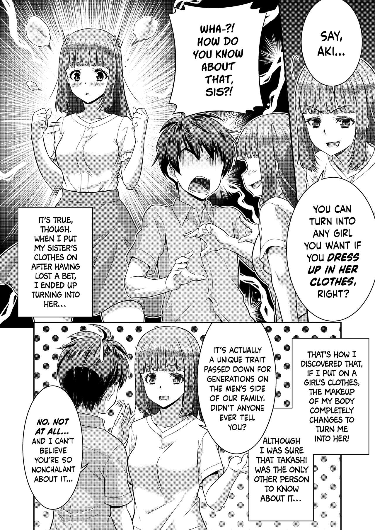 Metamor ★ Coordinate 2 ~Ane no Yuujin Hen Nyotaika Hen~ | Metamorphic ★ Dress-Up 2 ~Sister’s Friend Arc &amp; Genderswap Arc~ page 3 full