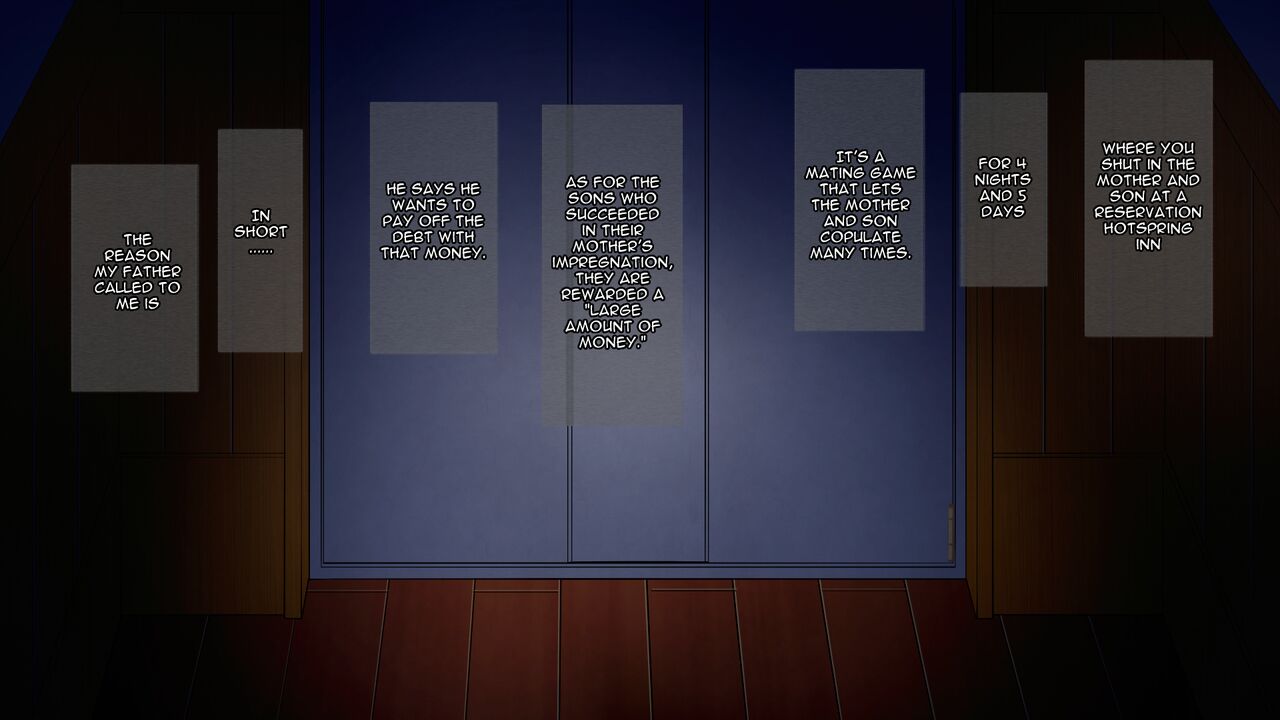Boshi Soukan Game ~Haha o Haramaseru made Tanetsuke Suru Onsen Ryokan~ page 5 full
