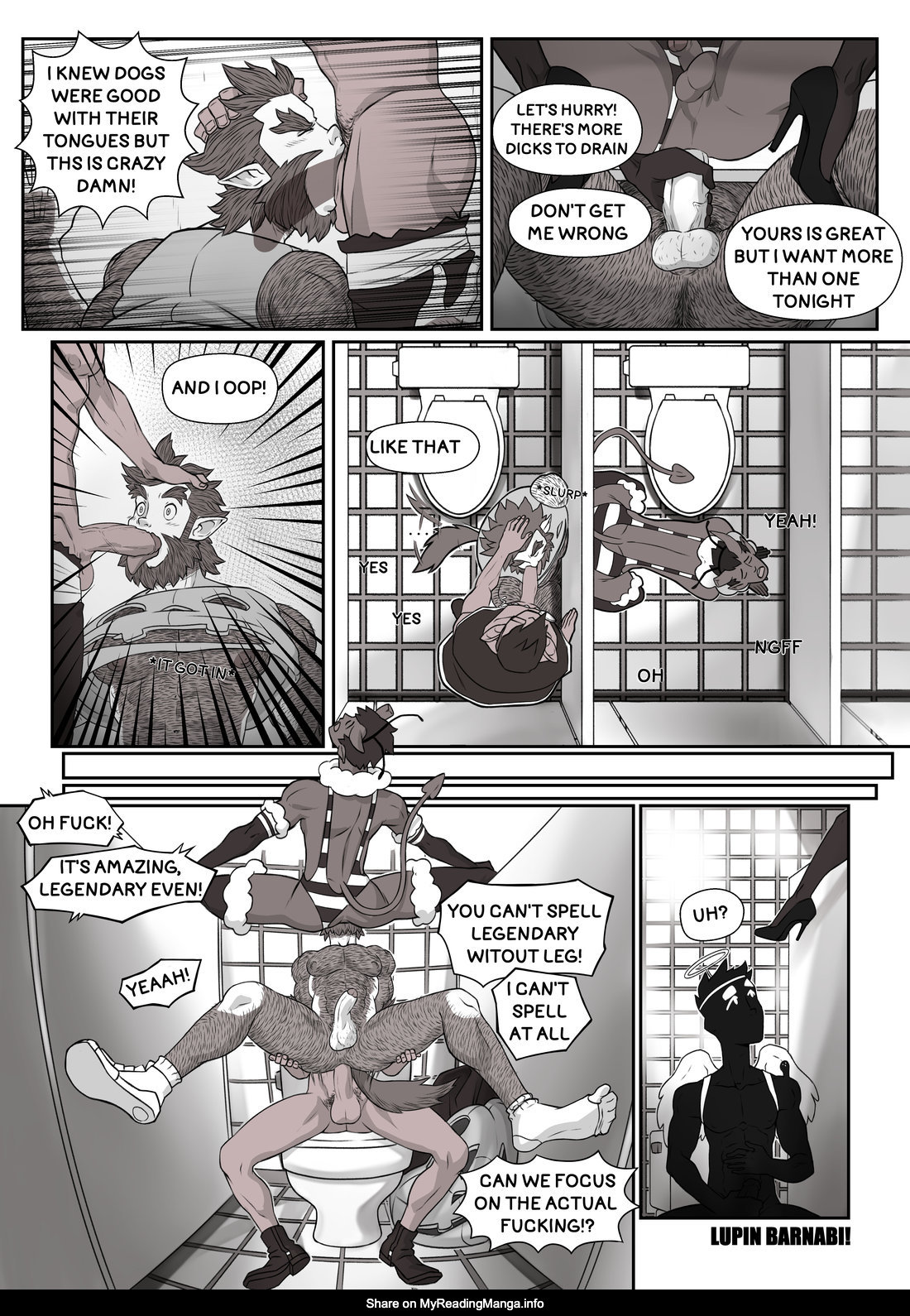 Lupin Barnabi Antoher Kind Of Monster Partaaay! page 4 full