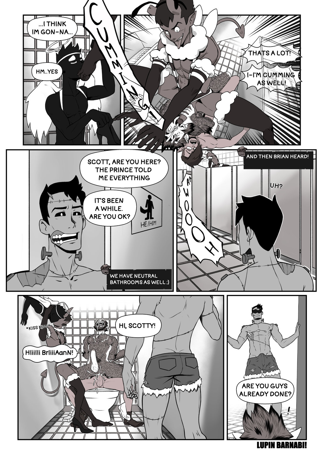 Lupin Barnabi Antoher Kind Of Monster Partaaay! page 5 full