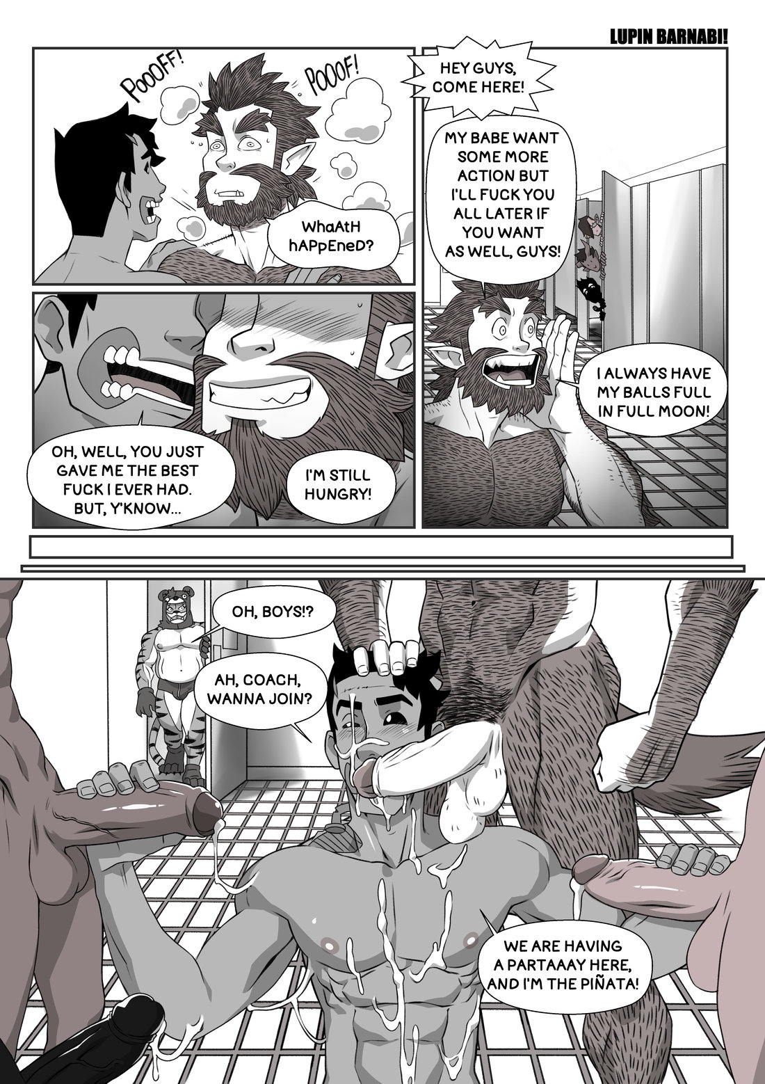 Lupin Barnabi Antoher Kind Of Monster Partaaay! page 9 full