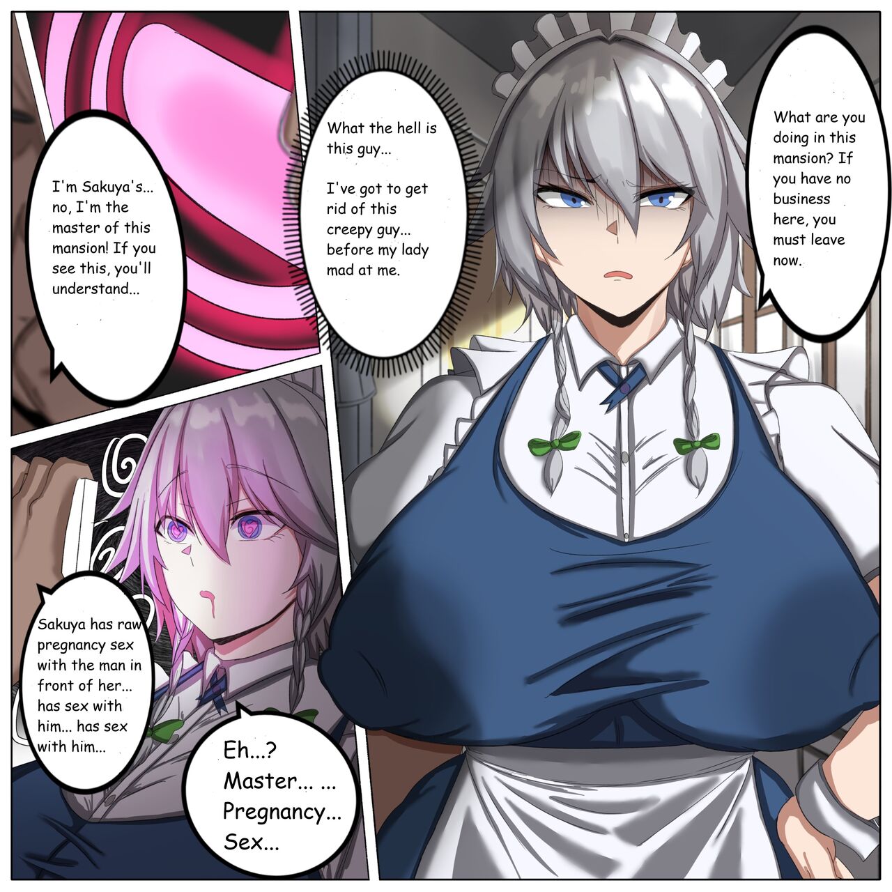 Sakuya o Ninshin sasetai Saimin Oji-san! | Hypnosis uncle want Sakuya to get pregnant! page 1 full