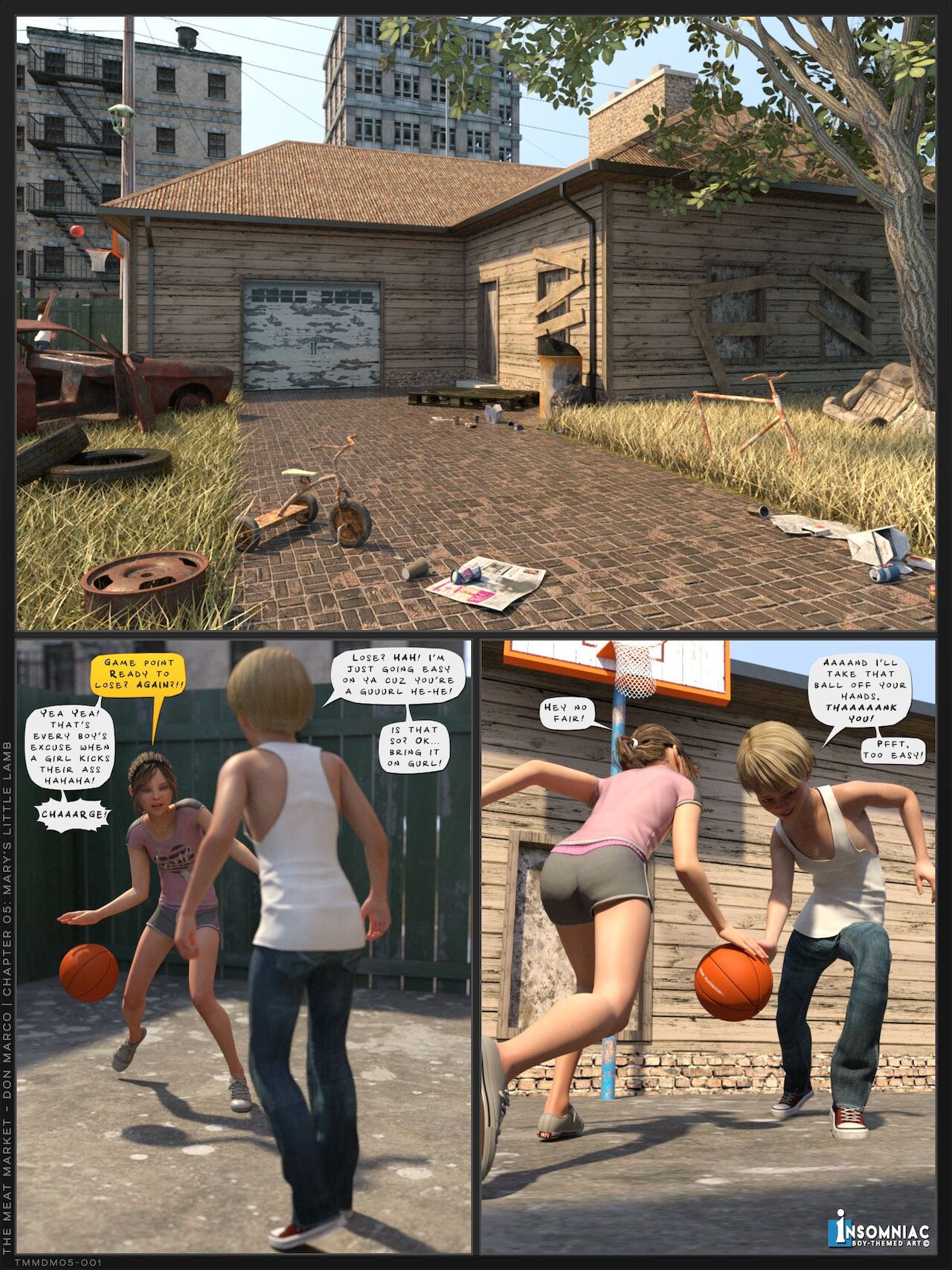 The Meat Market - Chapter 2 Marys Little Band page 1 full