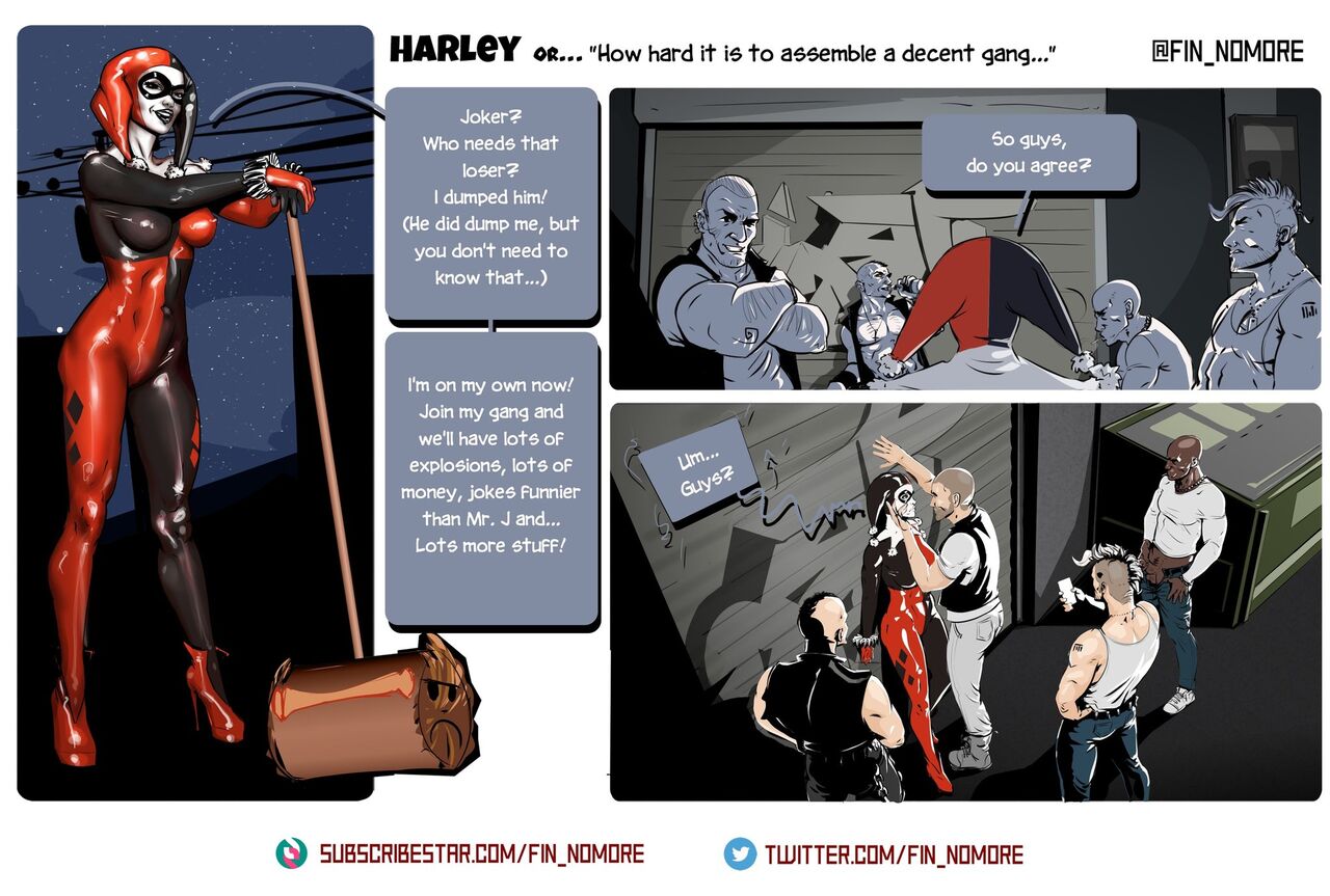 Harley or How hard it is to assemble a decent gang... page 3 full