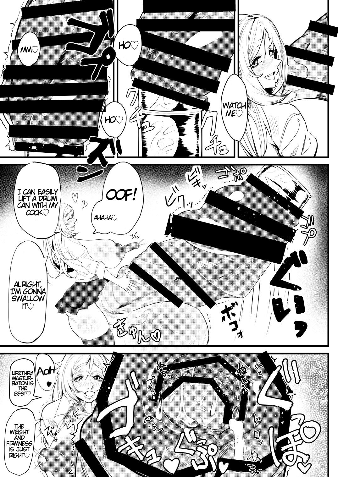 Bakukon Futanari Joshi - Aan Bakkyun Bakkyun Itsumo no Shasei Asobi | Big Cock Futanari Girls Ahn♡ Bang♡ Bang♡ Their Usual Ejaculation Play page 8 full