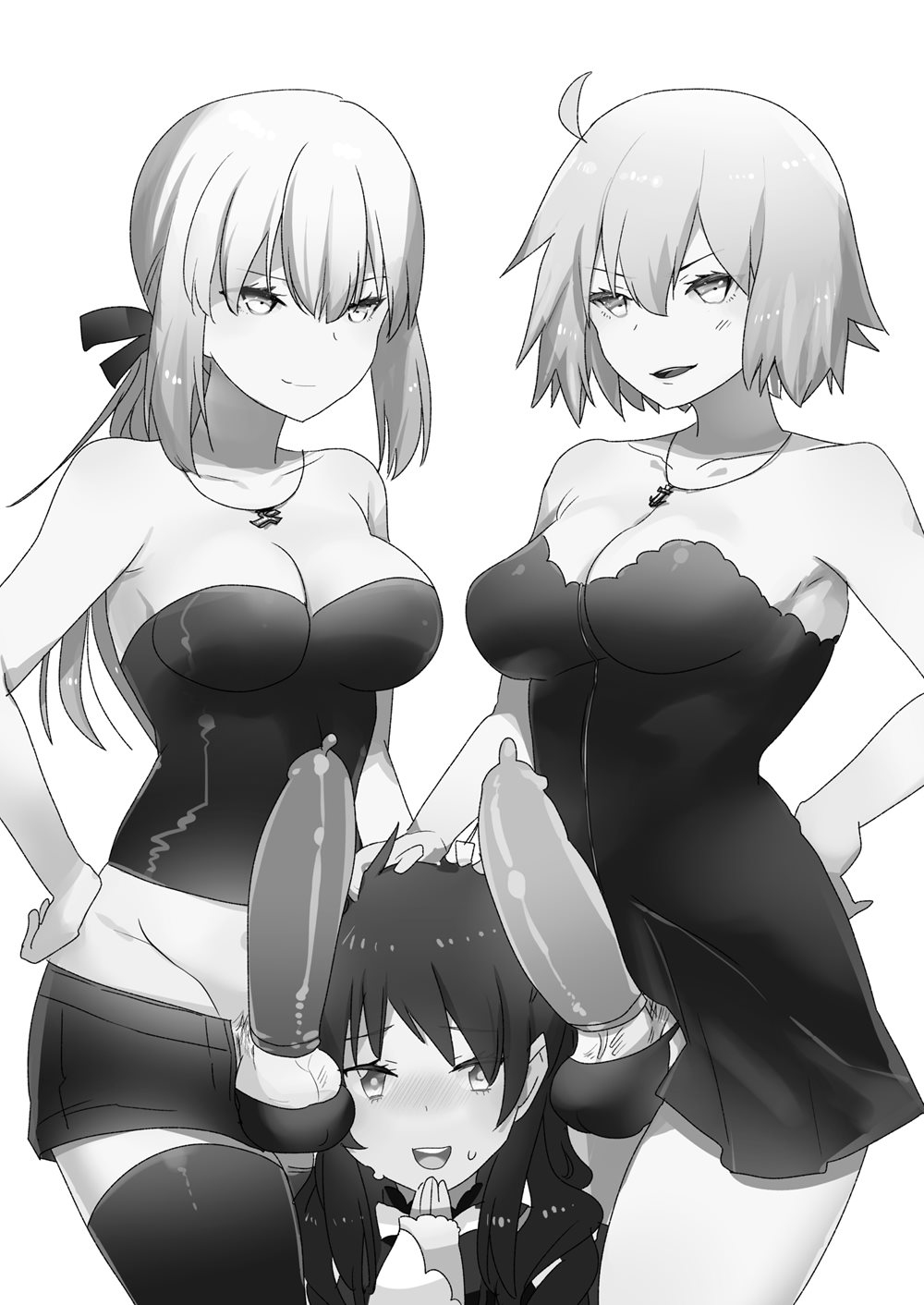 Futanari Alter-tachi ni Josou Shita Ore ga Okasareru Hanashi | Se Travestir Et Se Faire Baiser Par Des Alter Ego Futanari Pour Apprendre Les Plaisirs D'être Line Femme     Dig page 3 full