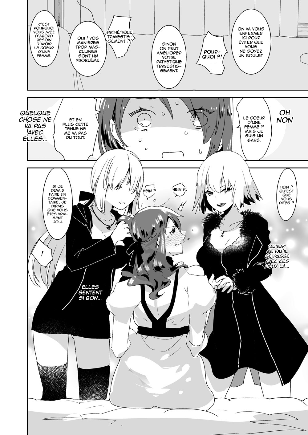 Futanari Alter-tachi ni Josou Shita Ore ga Okasareru Hanashi | Se Travestir Et Se Faire Baiser Par Des Alter Ego Futanari Pour Apprendre Les Plaisirs D'être Line Femme     Dig page 6 full