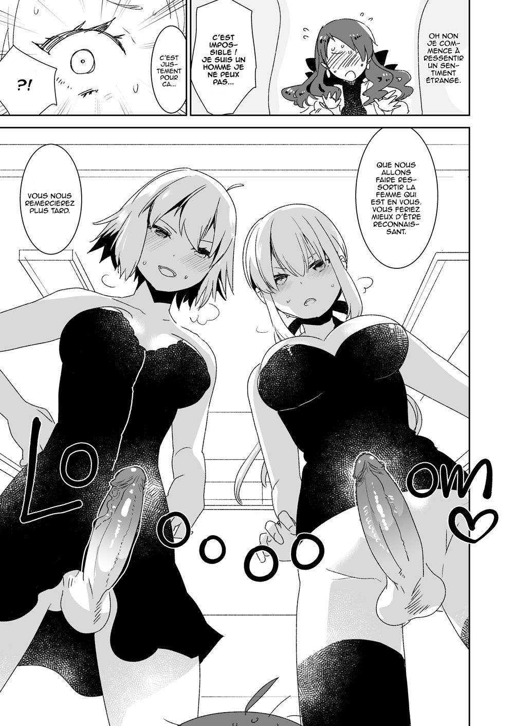 Futanari Alter-tachi ni Josou Shita Ore ga Okasareru Hanashi | Se Travestir Et Se Faire Baiser Par Des Alter Ego Futanari Pour Apprendre Les Plaisirs D'être Line Femme     Dig page 7 full