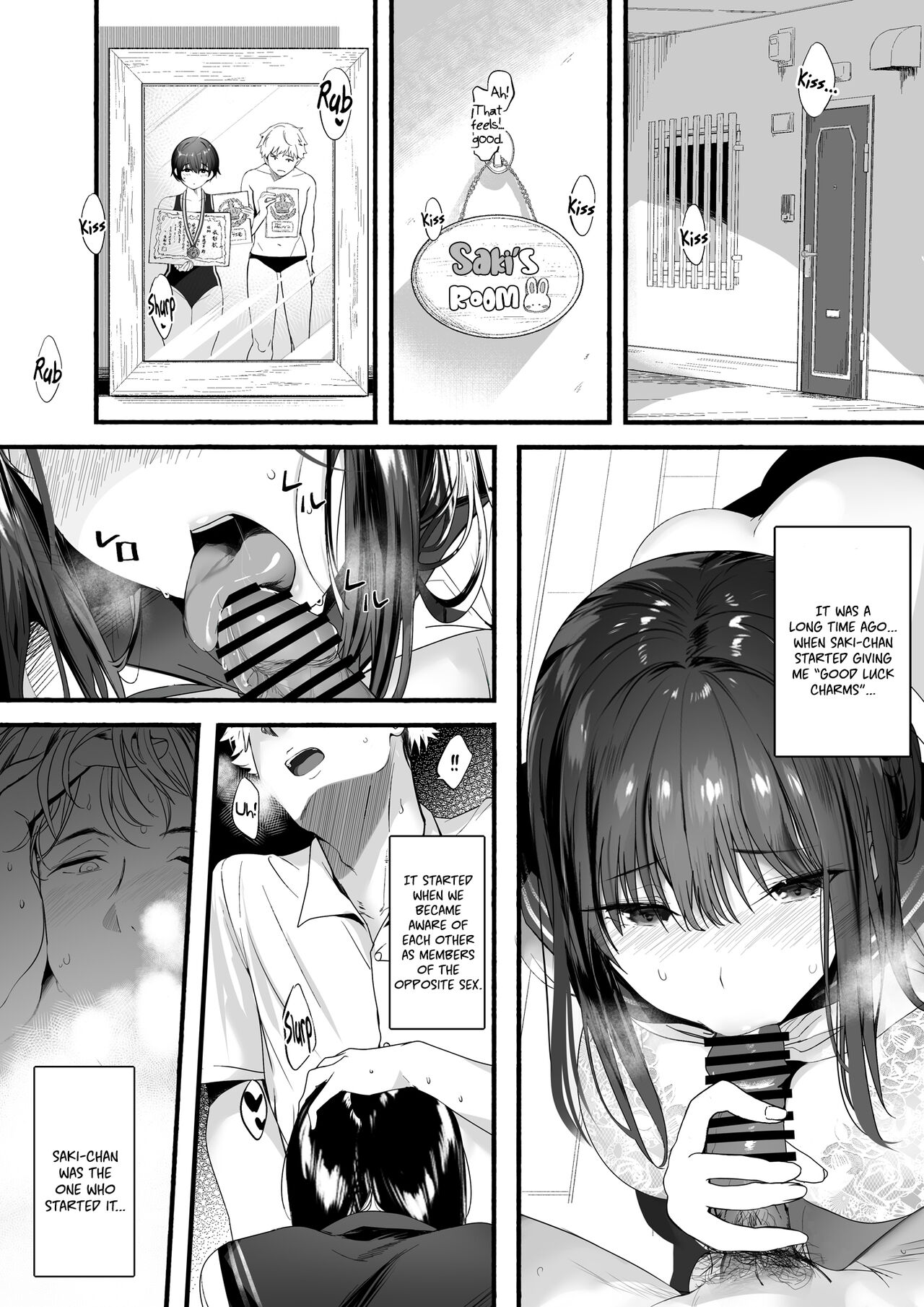 Suieibu no Seisokei Osananajimi ga DQN ni Moteasobareru Ichibushijuu | The Whole Story of My Neat Childhood Friend in the Swimming Club Being Toyed With by a Dumbass page 10 full